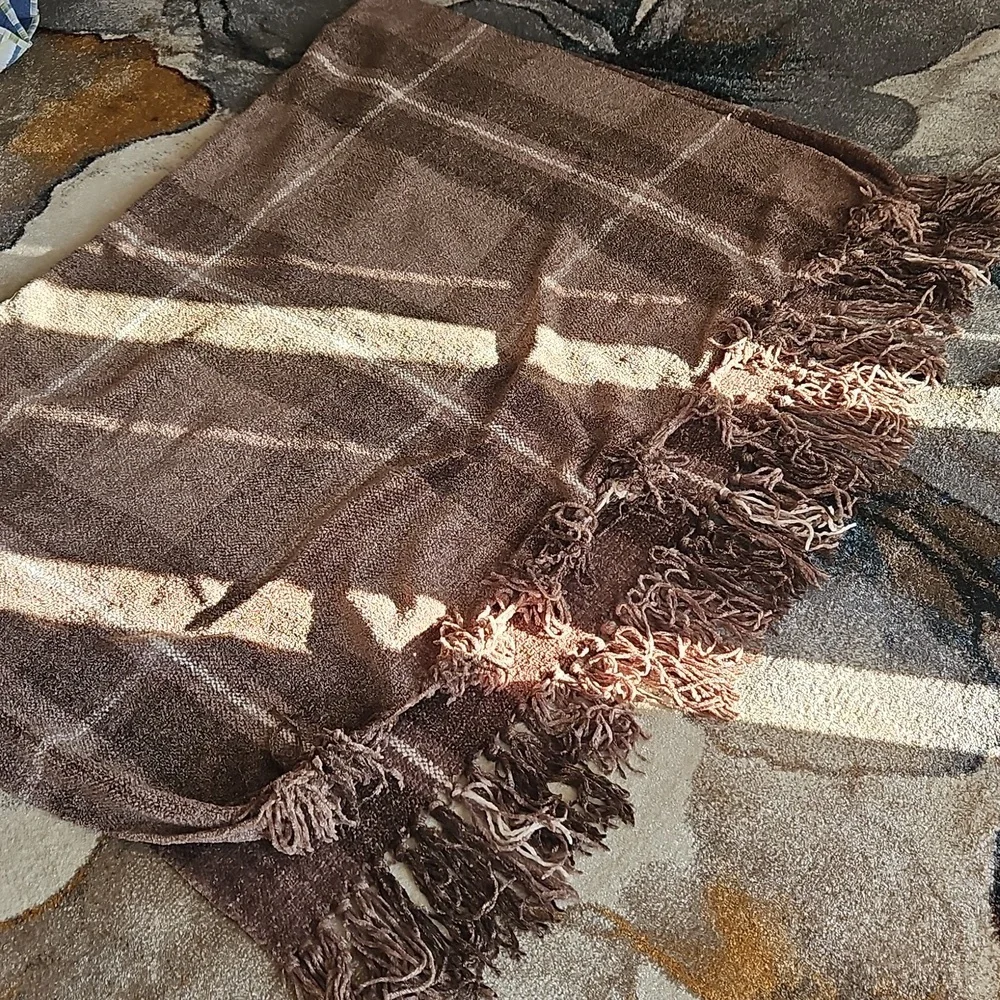 $850 Rest. Hardware Hand-woven Luxerious Rayon Blend Blanket heavy CLEARANCE